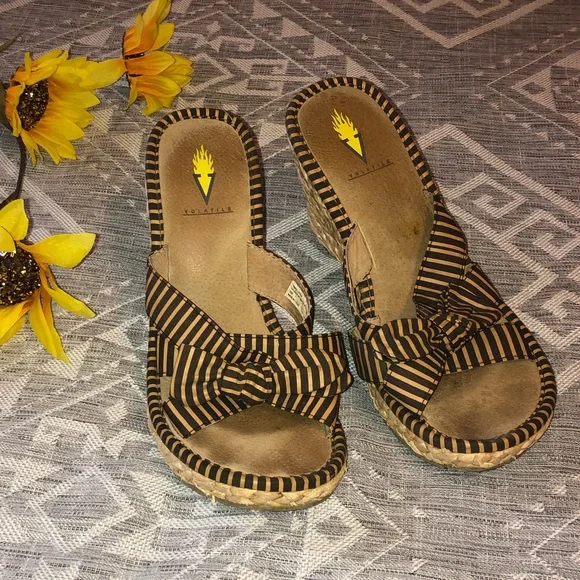 Volatile Wedge Sandal - Picture 2 of 8